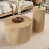 MODFU salontafel, 2-delig, met 3D streepmotief, set Productafbeelding-voorbeeld 1