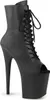 FLAMINGO-1021 Uni Booties von Pleaser, Schwarz Matt , EU Produktbild-Vorschau 1