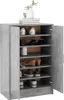 vidaXL Schuhschrank Betongrau 60x35x92 cm Holzwerkstoff Produktbild-Vorschau 8