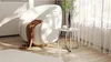 Beistelltisch Outdoor Gartentisch Balkontisch Runder Patio Produktbild-Vorschau 5