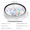 Deckenventilator 75W Leise Deckenventilator, RGB Produktbild-Vorschau 4
