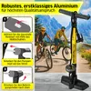 Dunlop Fahrradpumpe Luftpumpe Fahrrad alle Ventile -Premium Produktbild-Vorschau 6