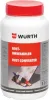 A white plastic bottle with a red lid containing rust converter, with a label showing the brand name and product description. Produktbild-Vorschau