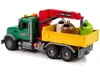 Lean Toys LKW-Auto-Kran-Transport-Mülltonnen-Sound Produktbild-Vorschau 5