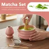 Matcha Besen Set, Matcha Set Rosa 5-Teiliges, Japanisches Produktbild-Vorschau 8