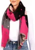 BRUBAKER Cashmirillo Damen Schal mit Herz Muster - 70 x 200 Produktbild-Vorschau 1