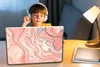 MuchoWow® Laptop Aufkleber Sticker Cover Marmor - Pastell - Produktbild-Vorschau 3