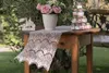 Spitzen-Tischläufer Vintage Boho weiß 3 m Produktbild-Vorschau 1