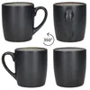 6x Reactive Glaze Dark Cement Kubek do kawy 250ml Szare Podgląd zdjęcia produktu 5
