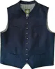 Hammerschmidt Trachten-Weste "Max" (Loden) in blau