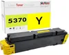 A yellow toner cartridge and its packaging are shown against a white background. Produktbild-Vorschau