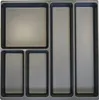 Schubladenunterteilungsmaterial Front-H.60mm 5 Fächer Produktbild-Vorschau 1
