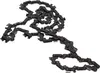 A close-up, isolated shot of a chainsaw chain on a white background. Produktbild-Vorschau