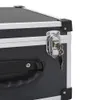 vidaXL Etui na 40 płyt CD Aluminium ABS czarne Podgląd zdjęcia produktu 8