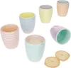 Pastello Set de 6 tasses à moka pastel 150ml faïence 6Pers Voir les images du produit 1