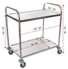 Tischdecke, Tischbezug für kellnerwagen 85cm mit skirting Produktbild-Vorschau 3