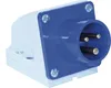 REV CEE-Stecker Wand 230V, 3-polig, IP44, blau Produktbild-Vorschau 3