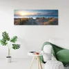 Obraz na plátne západ slnka na pláži pri mori 90x30 cm Náhľad obrázku produktu 10