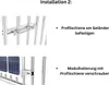 SOLAR ALLin Balkonhaken-Montageset Plus für Solarmodule 0°, Produktbild-Vorschau 5