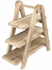 WELLHAUS 3-stufige Etagere Holz Servierplatte Snackständer Produktbild-Vorschau 4