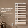 S'AFIELINA Scaldasalviette Elettrico con Ripiano 1050×500 Anteprima dell’immagine prodotto 3