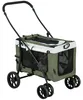 PawHut Carrello per cani 2 in 1, passeggino pieghevole per Anteprima dell’immagine prodotto 1