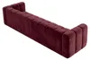 Kaiser Möbel Modulares 5-Sitzer-Sofa, Velvet-Stoff Riviera, Produktbild-Vorschau 5