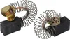 vhbw 2x Kohlebürste mit Sockel 6,3 x 10 x 14 mm kompatibel Produktbild-Vorschau 1