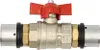 Pipetec Press-Kugelhahn Absperrhahn 26x3 mm TH Kontur Produktbild-Vorschau 2