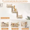 Katzen-Kletterwand mit Katzentreppe, Katzenhaus, Produktbild-Vorschau 3