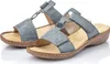 Rieker Damen Pantolette mit Klettverschluss und T-Riemen Produktbild-Vorschau 65