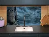 Wallario Herdabdeckplatte aus Glas, Größe 90 x 52 cm Produktbild-Vorschau 3