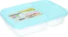 PARENCE - Lunchbox met 3 compartimenten met deksel/geschikt Productafbeelding-voorbeeld 5