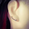 1 Paar Ohrringe Ear Climber 925 Sterling Silber Pfeil Produktbild-Vorschau 2