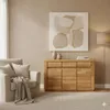 Kommode,  Sideboard Bergen aus Kernbuche massiv geölt mit Produktbild-Vorschau 1