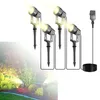 Gartenstrahler Set 4er mit Trafo & Dämmerungssensor – LED Produktbild-Vorschau 9