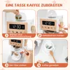 COSTWAY Eck Spielküche Holz, Kinderküche mit Sound & Licht, Produktbild-Vorschau 4