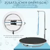 Stôl na starostlivosť o psov PAWHUT D01-035V01, otočný, Náhľad obrázku produktu 3