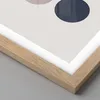Gerahmtes Poster - Rahmen in heller Eiche - Minimalistisch Produktbild-Vorschau 2