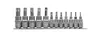 Yato YT-04331, 12 szt., Torx, 10 IPR, 15 IPR, TX20, TX25, Podgląd zdjęcia produktu 1