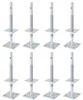 Alberts 8 x I-Pfostenträger, höhenverstellbar 100 - 230 mm, Produktbild-Vorschau 1