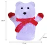DEUBA® Weihnachtsdeko LED Acryl Figur Eisbär Innen 18,5cm Produktbild-Vorschau 4