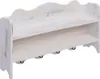 vidaXL Nástěnná šatní skříň bílá 50 x 10 x 30 cm dřevo Náhled obrázku produktu 1