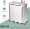 B-goods eluno bidone per rifiuti organici 6L con filtro Anteprima dell’immagine prodotto 7