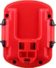 The back of a red battery pack for a power tool. Náhled obrázku produktu