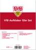 VfB Stuttgart Aufkleber 10er Set Produktbild-Vorschau 2
