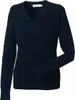 Russell Collection R-710F-0 | LadiesŽ V-Neck Knitted Produktbild-Vorschau 2