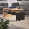 CASARIA® Couchtisch Holz Grau mit Stauraum 95x55x50cm Produktbild-Vorschau 4
