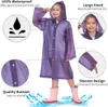 2 Stš¹ck Regenponcho Kinder, Wiederverwendbar Wasserdicht Produktbild-Vorschau 2