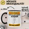 Jogger Tasse Geschenk Lustiger Spruch Geschenkidee für Produktbild-Vorschau 3